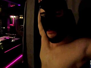 Goddess Strap-On Monster Cock Rips Slave's Tight Ass