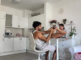 you won't believe this bts pounding of a lingerie-clad latina pornstar addict!