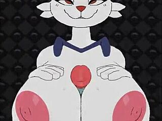 yo check out this sexy female cinderace getting banged with big tits and titty fuck game 😍🔥