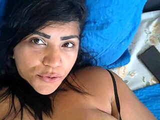 in forbidden video call nicoly mattos takes creampie in hairy pussy plays with dripping cum till she orgasms again