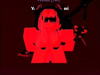 Dude, this Roblox slut whore's pussy and ass get pounded hard in wild fucking action!