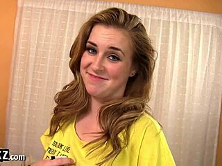 First Time Teen Chokes on Cock Goes Wild