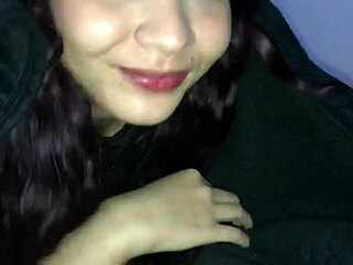 sexy hermanastra gifts deepthroat blowjob homemade creampie