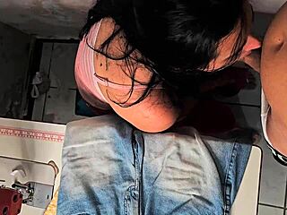 Married Seamstress Fucks Client's Rock Hard Cock