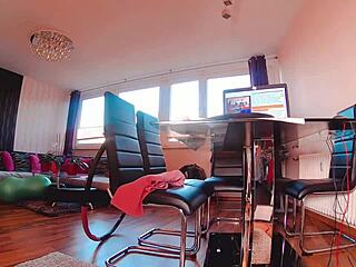 omg this big ass milf twerks strips rides reverse cowgirl bent over