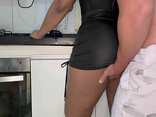 maid resists but takes creampie in pussy?