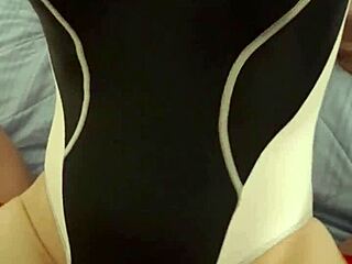 Amateur Japanese Wife Wears Swimsuit Gets Bukakke Homemade