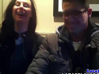 British Milf Fingered In Sexy Lingerie