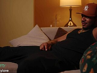 while hubby's away, this milf slut rides ex's cock doggy to creampie pt 2.