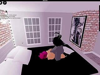 Who's pounding me deep in Roblox condo?