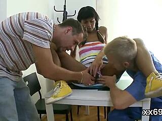 Fellow Aids Hymen Exam And Riding Cute Virgin Patient