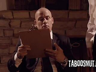 SECRETARY JILL KASSIDY BENDS OVER FOR BIG COCK DOMINATION POUNDING