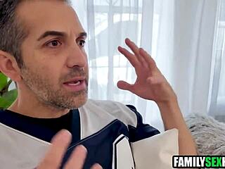 Blindfolded Step Mom's Skinny Pussy Banged Taboo