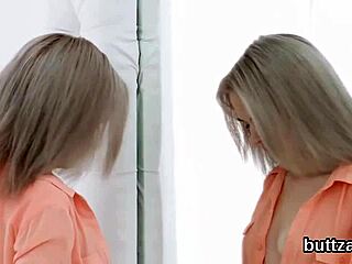 Luscious Slim Teen's Pink Pussy and Tight Asshole Stretched Hard