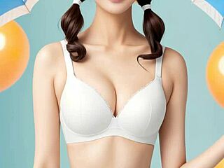 Sweet Asians Tease In Lingerie Panties