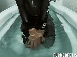 Neoprene garment pulses lead to extreme underwater blackout