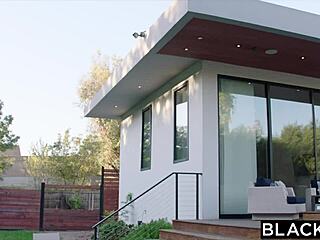 Two Brunette Teens Share Biggest BBC Doggystyle And Facial