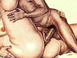 i can't get enough of vintage erotic drawings