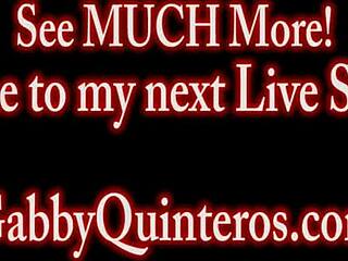 hey, gabby quinteros handles double bbc like a pro