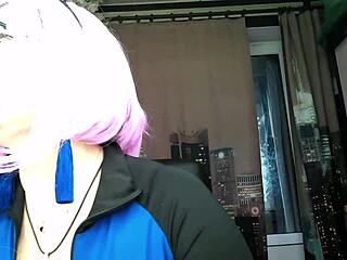 Slutwife aimee broadcasts dirty mommy and young cosplay shows