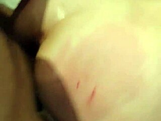 skinny latina girlfriend bent over for creampie ass doggystyle fuck