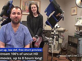 Lainey Spreads Tits in Latex Nurse Gloves Backstage