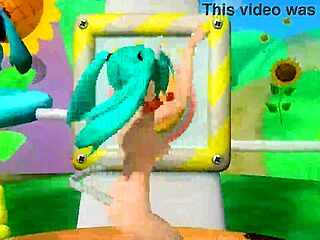 hatsune miku nekomimi nude mod reveals goddess big ass tits boobs in project diva full switch