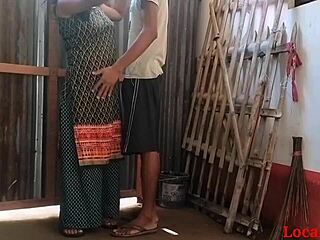 damn village teacher gets fucked hard by student...