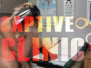 Lainey Spreads Tits in Latex Nurse Gloves Backstage