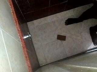 shower spying on horny girlfriend bathroom toy play gets wild