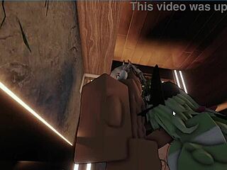 i rip her jeans and slam my huge cock deep inside her