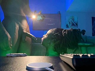 bbc filled my pussy right up for dinner