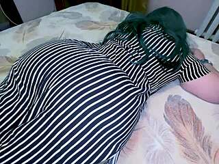 Dude this mature milf's big ass and tits bounce during homemade anal plus she sucks that cock so good