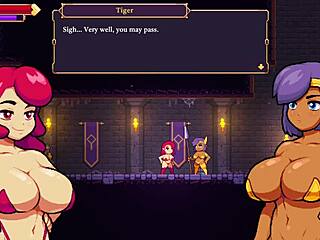 Scarlet Maid Bends For Big Tits Ass Sex In Porn Gameplay