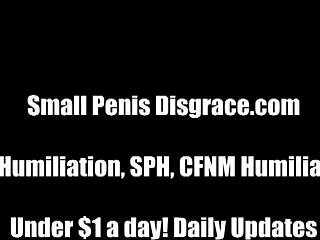 Ashamed of Your Tiny Pathetic 18+ Little Penis SPH Shame!