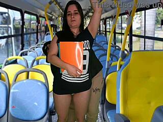 Student Gets Ass Groped Hard on Crowded Public Bus