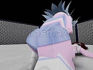 I'm farting hard in the cage!