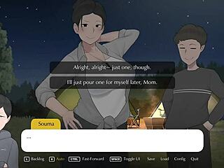 camping with mom and my buddy who bangs her ntrman