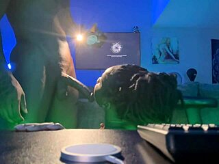 bbc filled my pussy right up for dinner