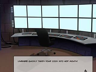 dc comics livewire cosplay babe slurps massive cock hungrily