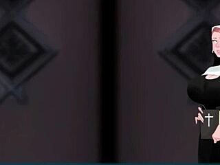 nun takes huge cock in church confession booth