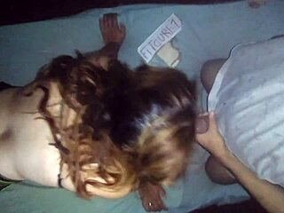 Her Hot Mouth Sucks Me Before Doggy Bikini Fuck!