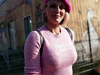 wanna see french blonde endy fucked hard in pickup casting?