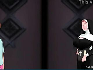 nun takes huge cock in church confession booth