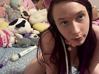 skinny emo teen babysitter poses dirty showing tight narrow ass