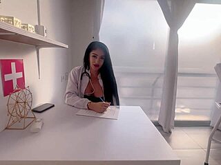 voy a al medico y la doctora stella osorio me chupa la polla y me pide mi leche como parte de mi tratamiento medico