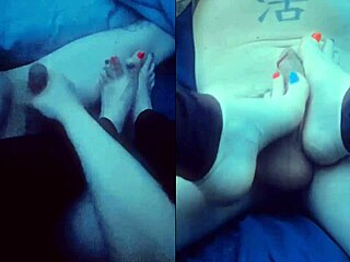 Mommy's Barefoot Toes and Soft Hands Stroke Your Cum Fantasy!