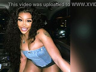 SZA's Sexy Ebony Celebrity Jerk-Off Tribute Contest