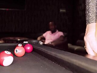 milf luiza ambiel turns pool game into hot sex