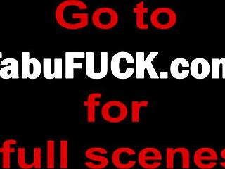 pretty blonde teen babe bent over doggystyle fucked hard bedroom sucking cock